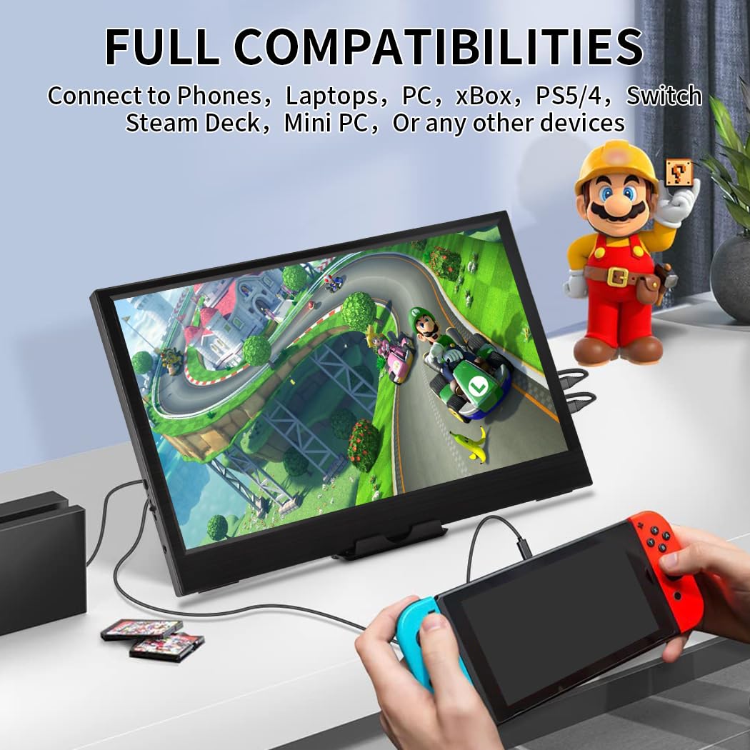 MageDok 11.6インチ　ポータブルモニター Amazon.com: Magedok 11.6 Inch Portable Monitor, 1366x768 HD